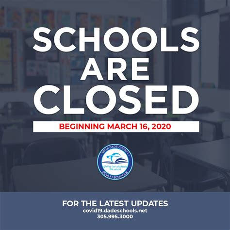 School sites will reopen and learning will resume Monday. . Is school closed today in miamidade